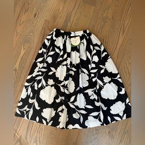 NWT Kate Spade Target Collab Floral A-Line Skirt